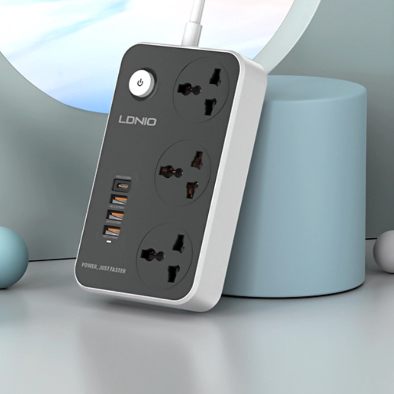 قیمت و خرید چندراهی برق الدینیو 7 پورت مدل SC3412